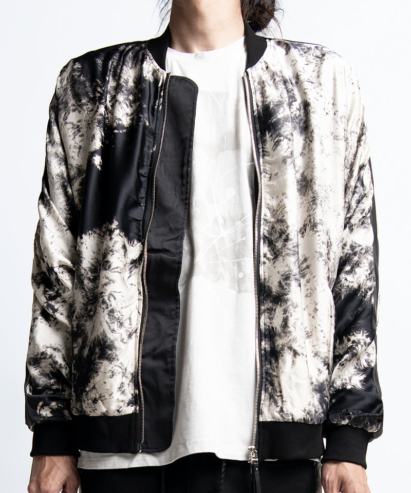 2401-JK06 Viscose Tie Dye Dolman JKT