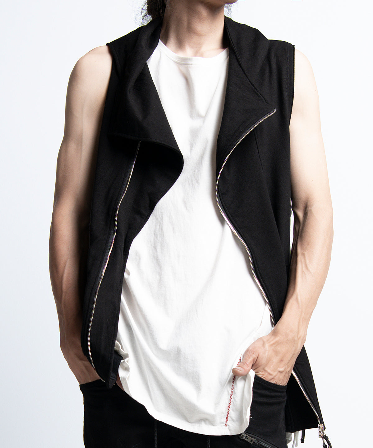 2401-TP08 Black Raven Vest 05 Black