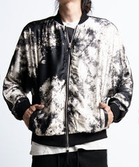 2401-JK06 Viscose Tie Dye Dolman JKT