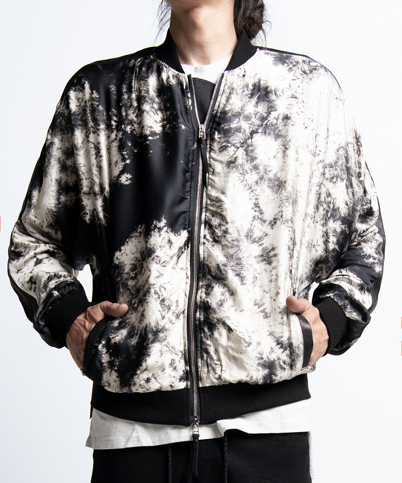 2401-JK06 Viscose Tie Dye Dolman JKT