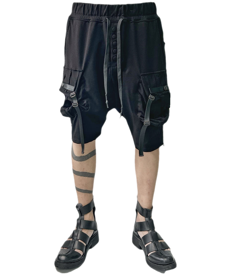 2401-PT06 Black Raven Shorts 05 Black