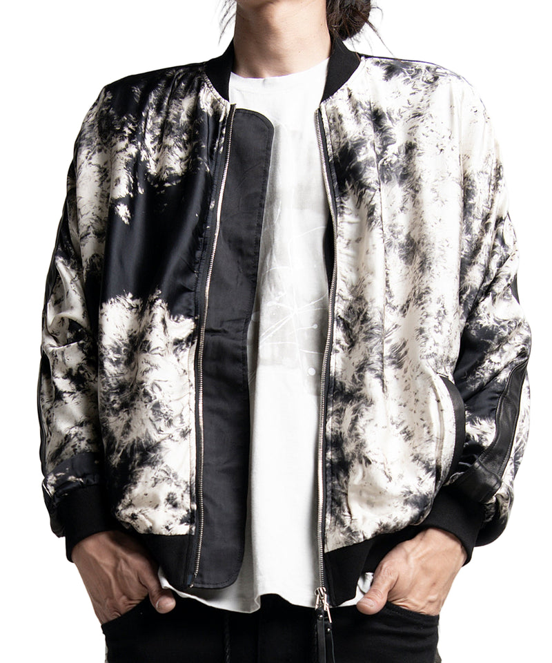 2401-JK06 Viscose Tie Dye Dolman JKT