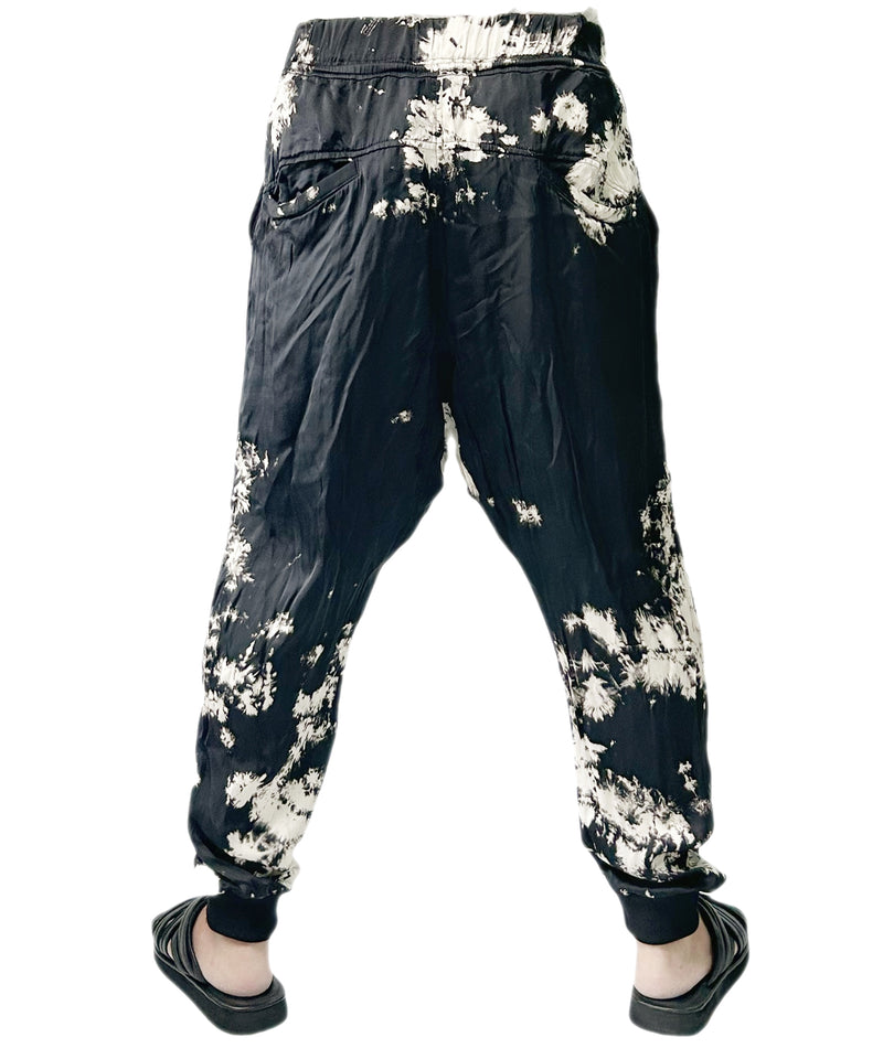 2401-PT08 Tie Dye Viscose Triangle Pants