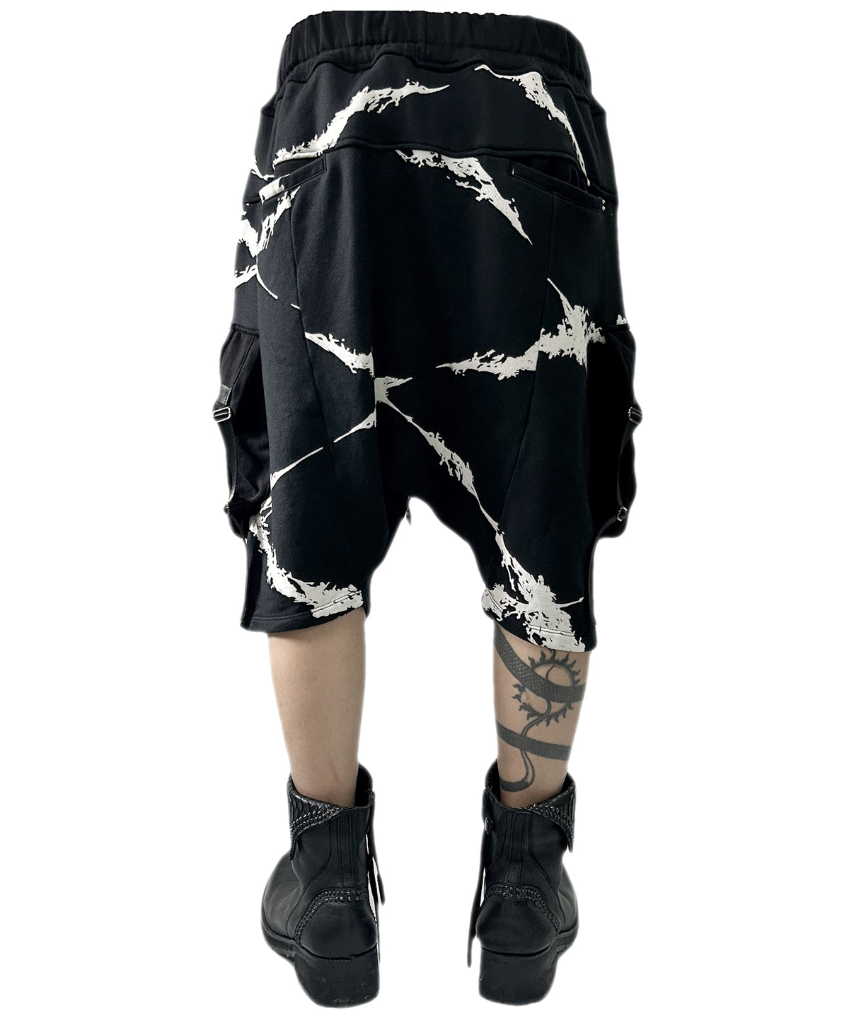 2402-PT08 Sweat Cotton Cross Shorts