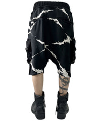 2402-PT08 Sweat Cotton Cross Shorts