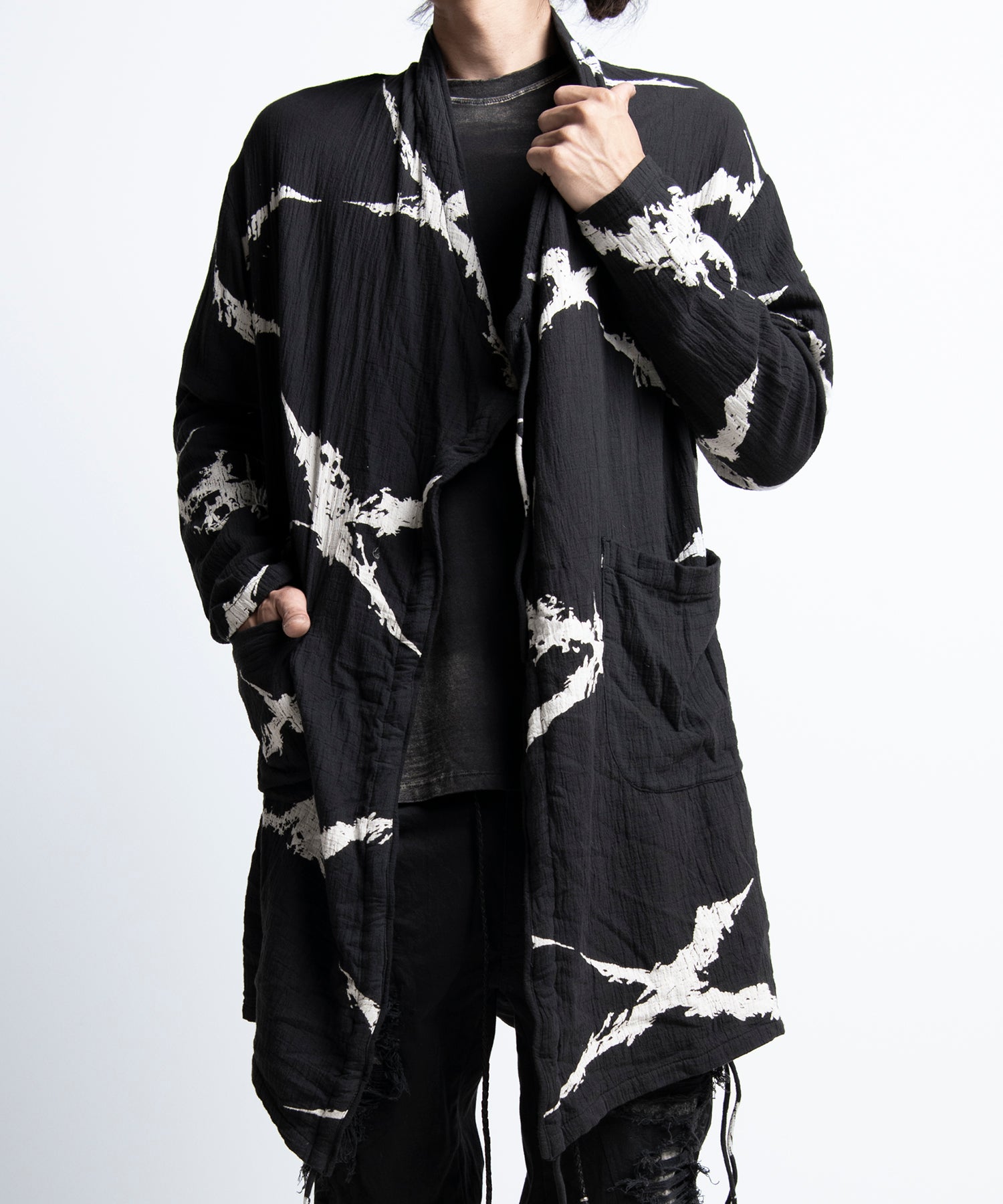 2402-TP10 Cross Gauze Cardigan – KMRii OFFICIAL ONLINE STORE