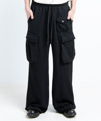 2501-PT07 Sweat Wide Cargo Pants