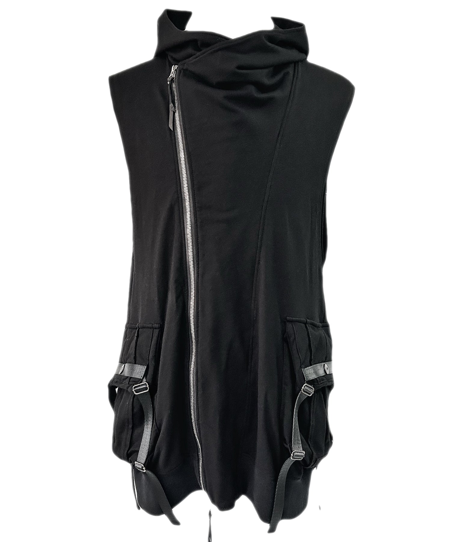 2401-TP08 Black Raven Vest 05 Black – KMRii OFFICIAL ONLINE STORE
