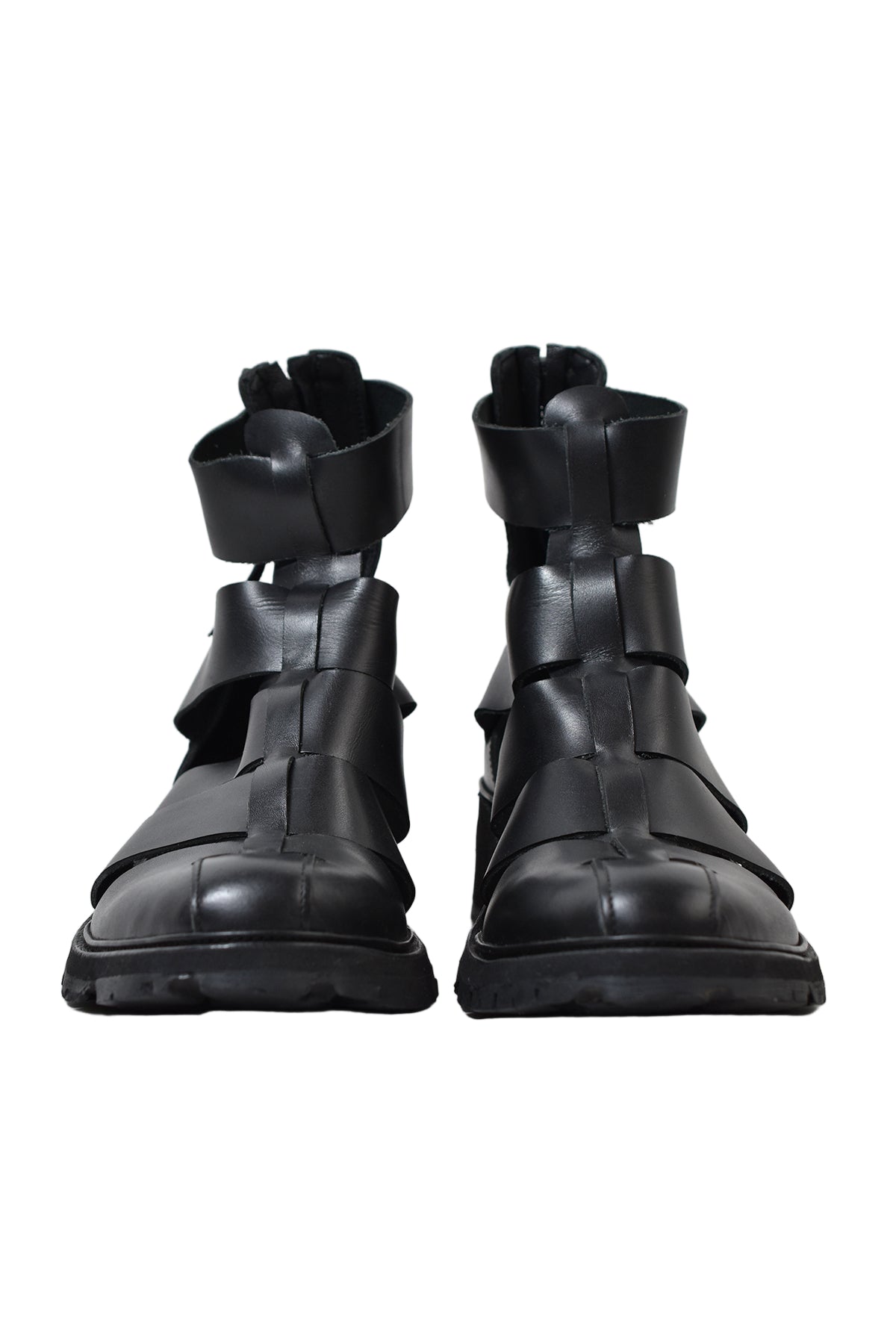 1801-BO02 Black Metal Sandal 08