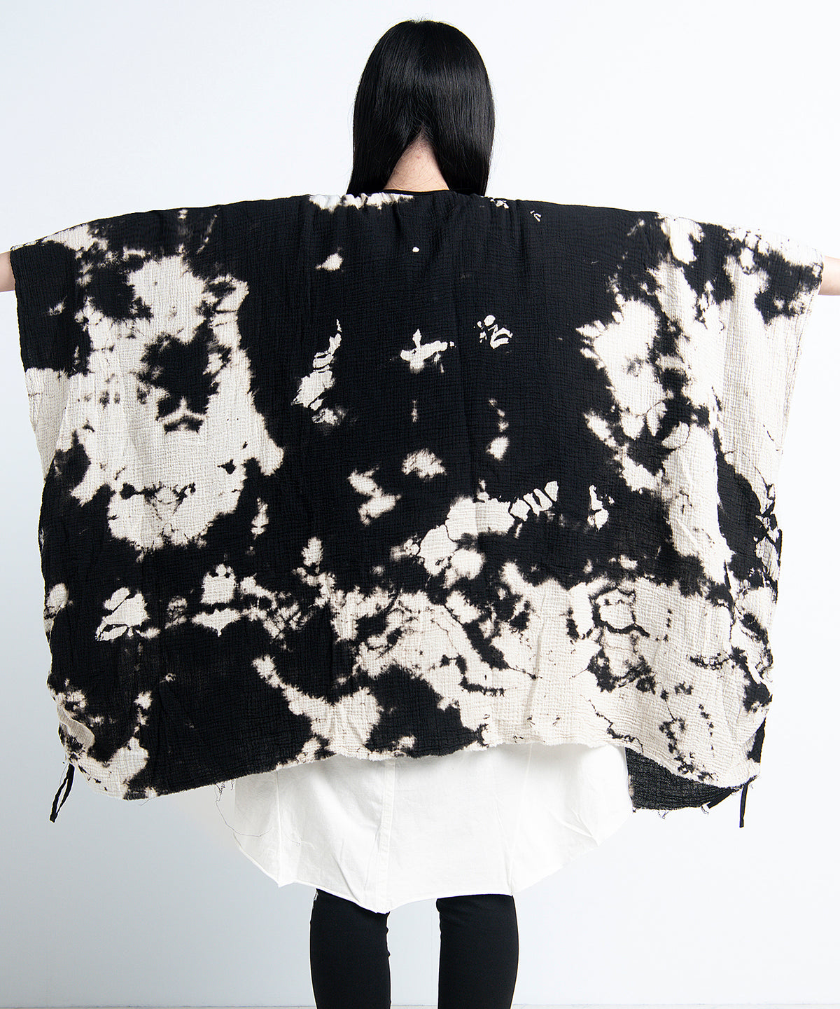 2401-TP11 Tie Dye Short Gown