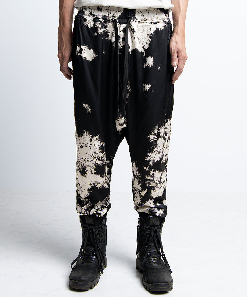 2401-PT08 Tie Dye Viscose Triangle Pants