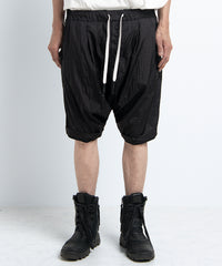 2401-PT11 Parachute Lazy Shorts Black