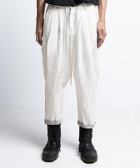 2401-PT03 Linen Layered Pants 05 White