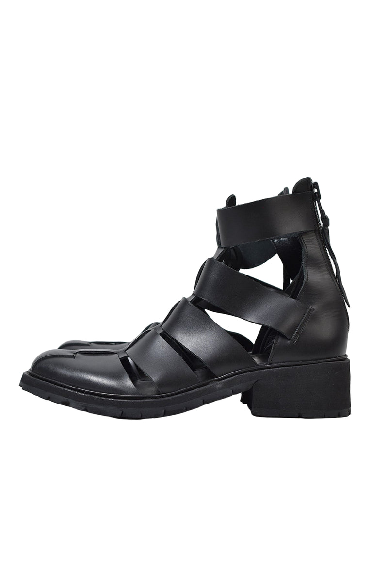 1801-BO02 Black Metal Sandal 08