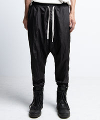 2401-PT10 Parachute Triangle Pants Black