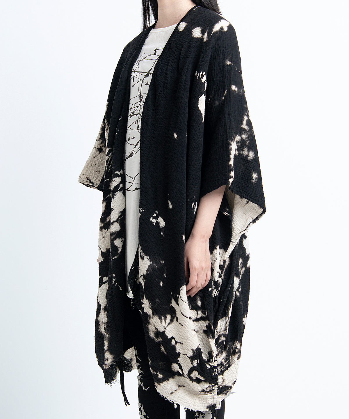 2401-TP11 Tie Dye Short Gown