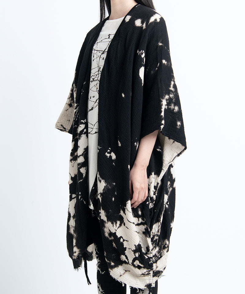 2401-TP11 Tie Dye Short Gown