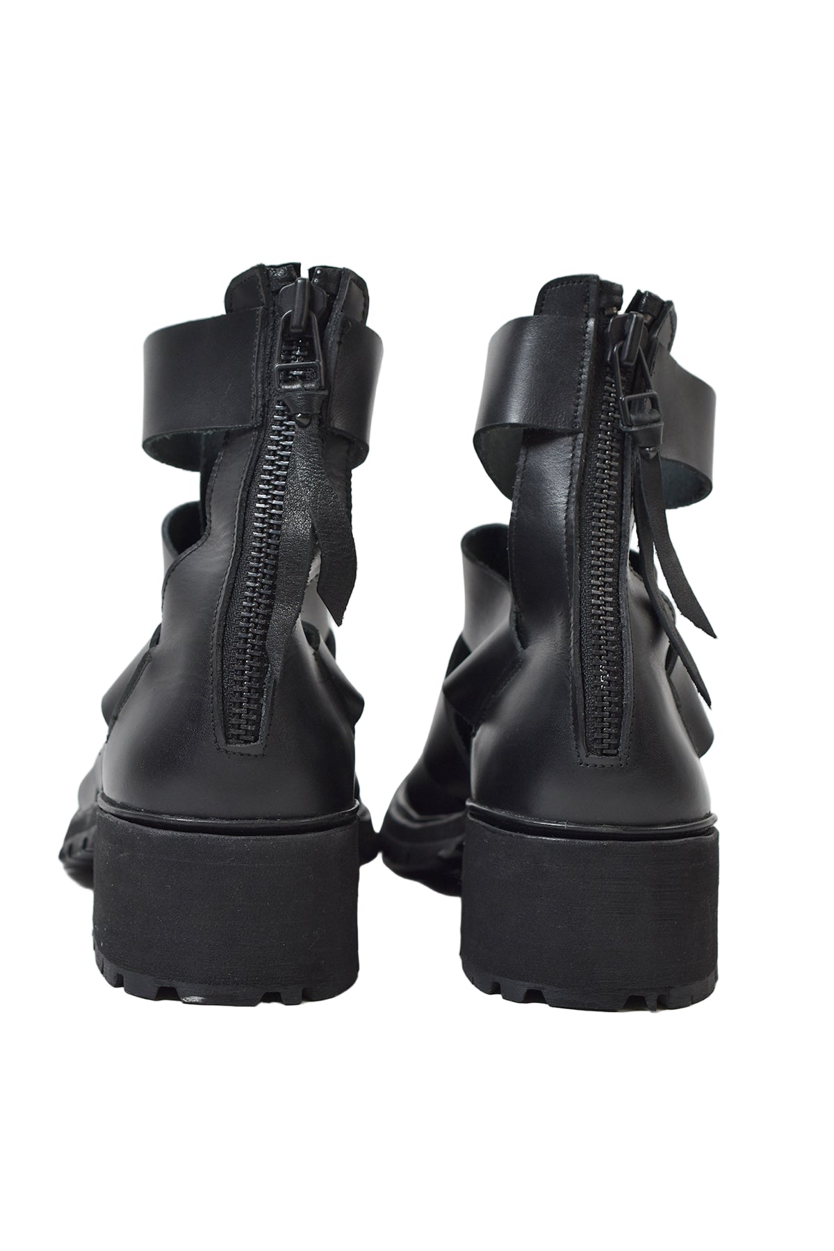 1801-BO02 Black Metal Sandal 08