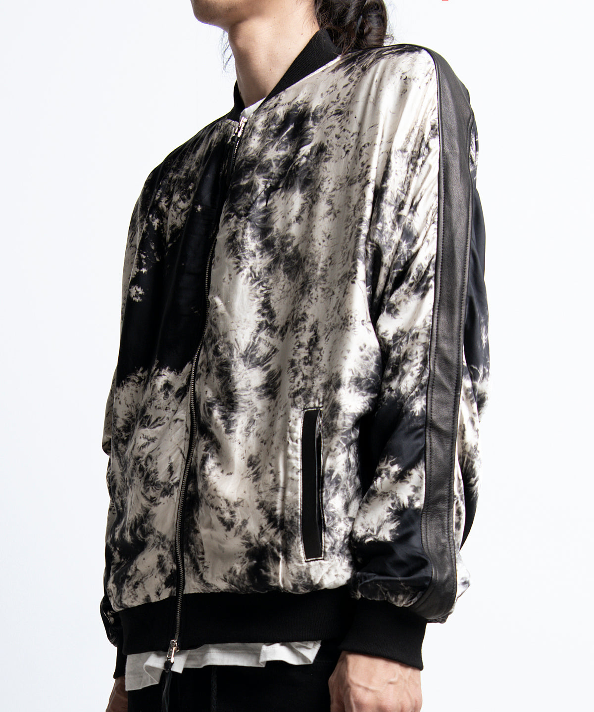 2401-JK06 Viscose Tie Dye Dolman JKT