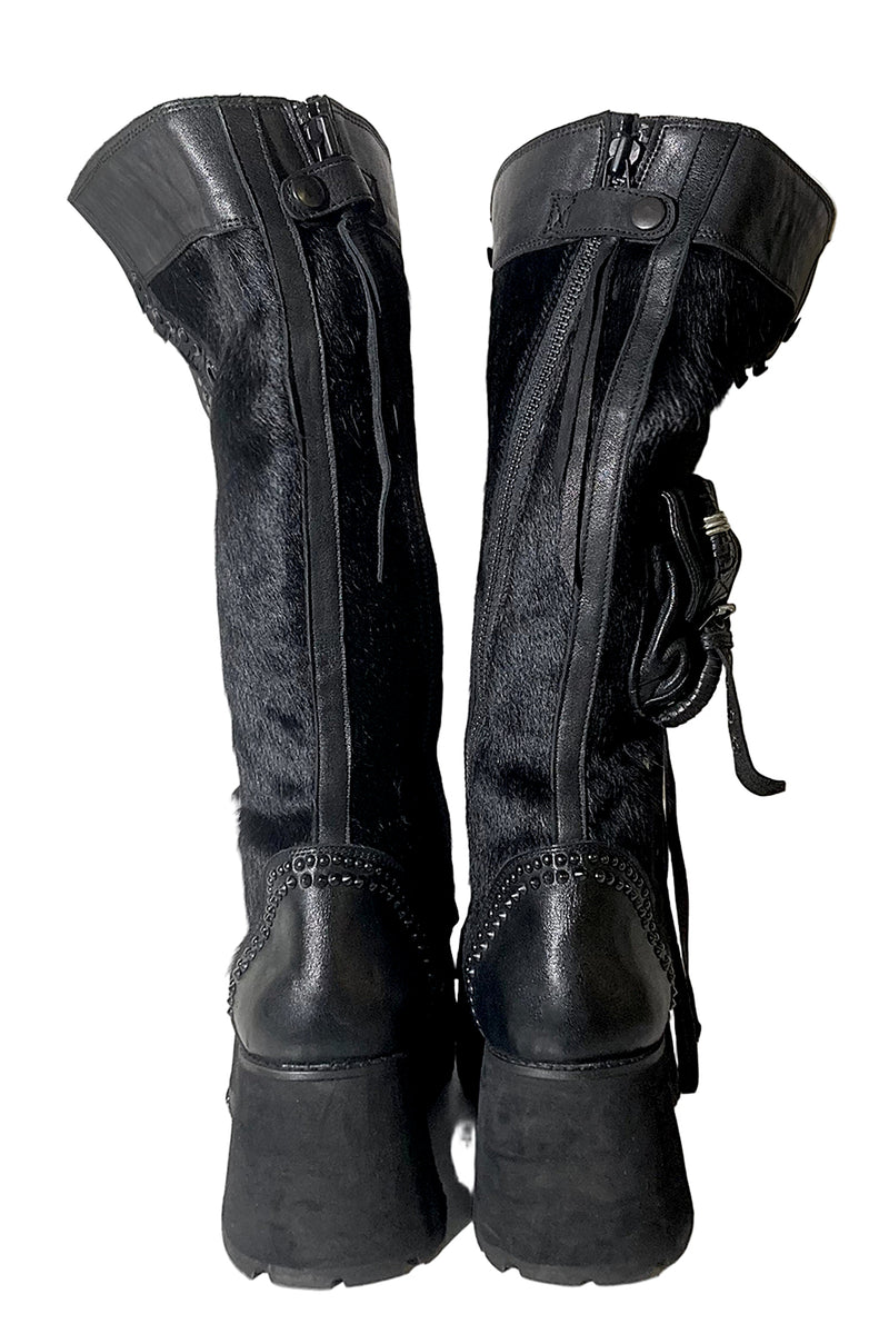 KMRii ケムリ Crush Platform Boots 01 クラッシュ プラットフォーム 