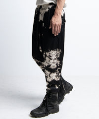 2401-PT08 Tie Dye Viscose Triangle Pants