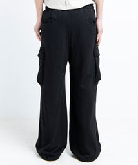 2501-PT07 Sweat Wide Cargo Pants