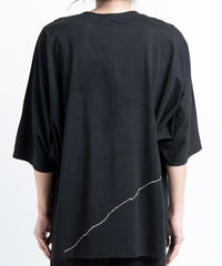 2501-CT04 Crack Dolman Cut Black