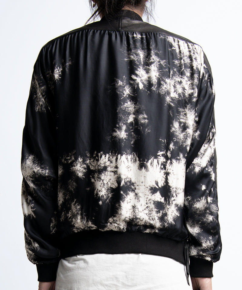 2401-JK06 Viscose Tie Dye Dolman JKT