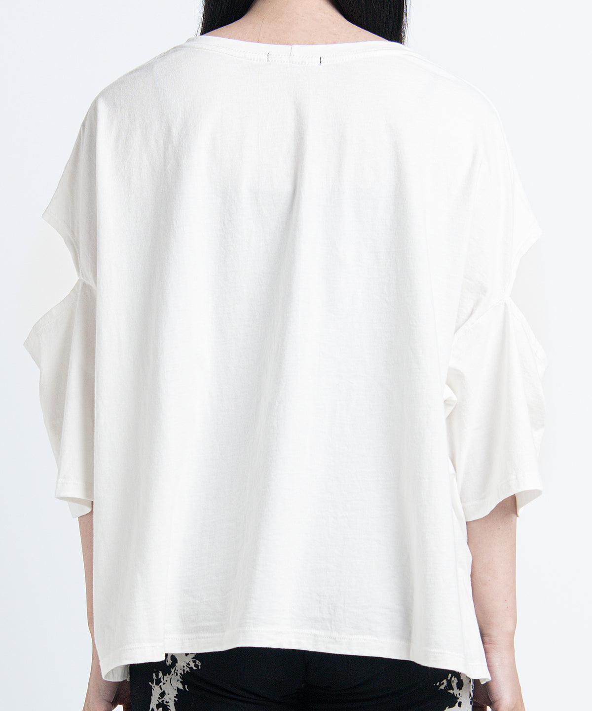 2401-CTL03 Open Sleeve Cut White