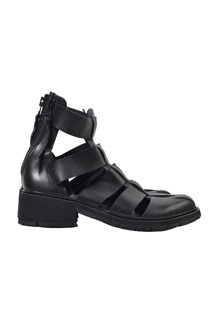 1801-BO02 Black Metal Sandal 08
