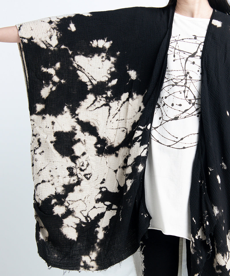 2401-TP11 Tie Dye Short Gown