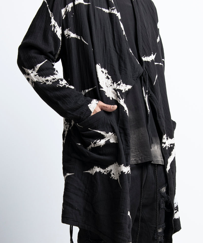 2402-TP10 Cross Gauze Cardigan