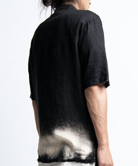 2401-SH06 Discharged Linen Slim Shirt