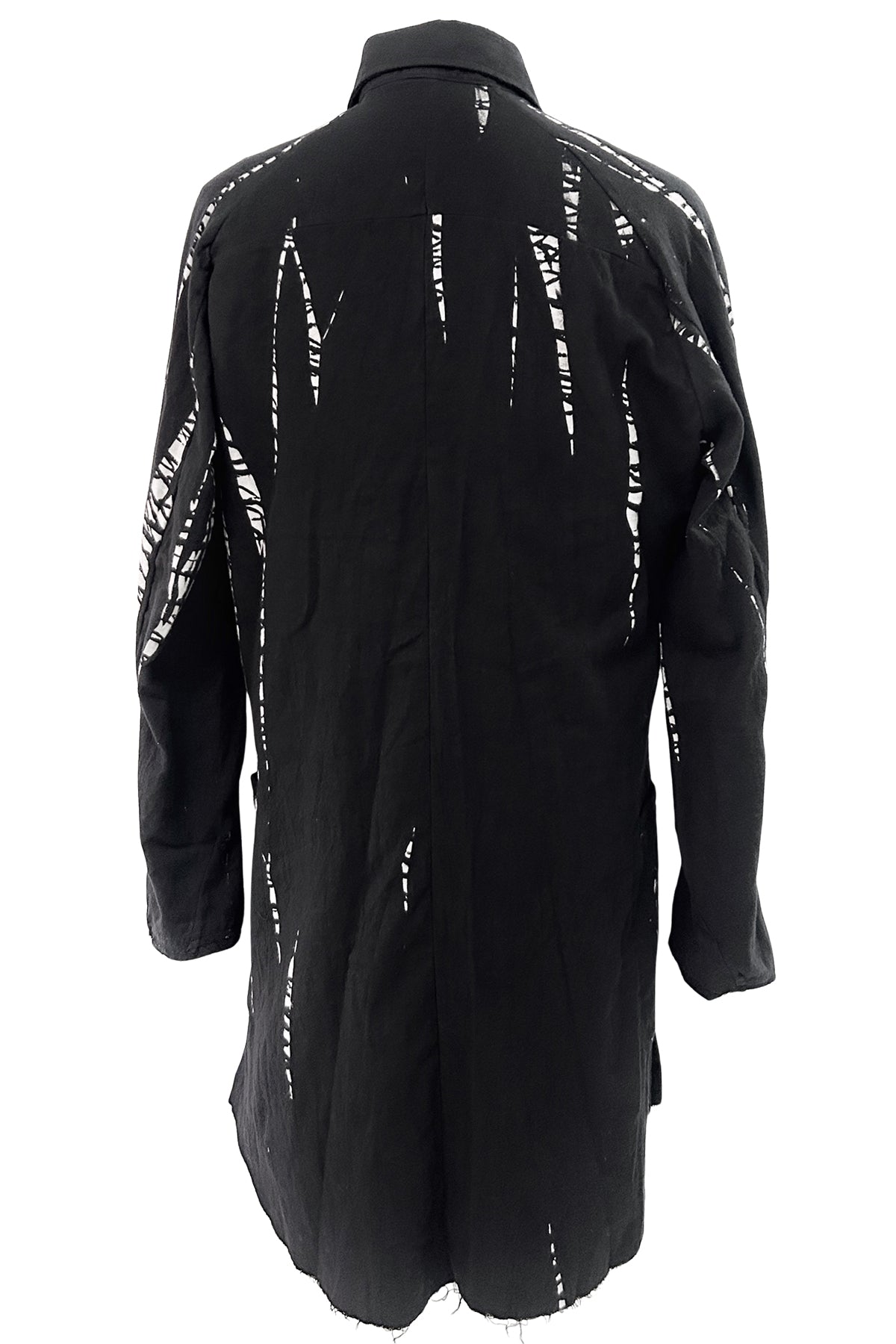 2502-SH01 Shadow Vine Long Flannel Shirt