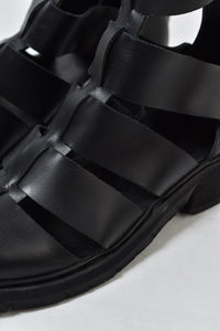 1801-BO02 Black Metal Sandal 08