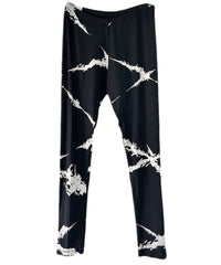 2402-PT12 Discharged Cross Leggings -Men's-