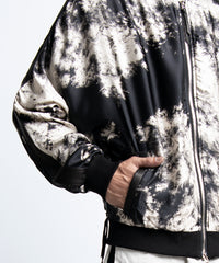 2401-JK06 Viscose Tie Dye Dolman JKT