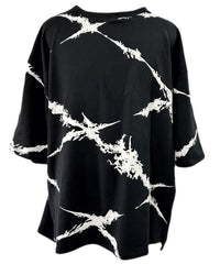 2402-TP12 Half Sleeve Cross Top