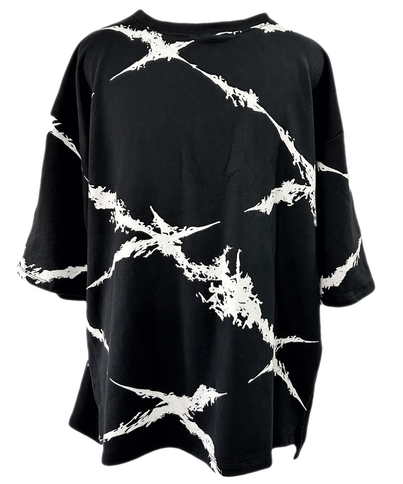 2402-TP12 Half Sleeve Cross Top