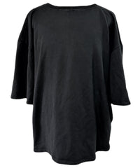 2402-TP13 Hand Stitch Half Sleeve Top