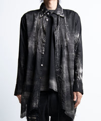 2402-SH07 Discharged Layered Shirt
