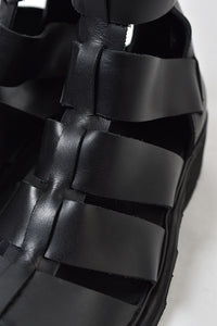 1801-BO02 Black Metal Sandal 08