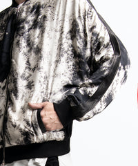 2401-JK06 Viscose Tie Dye Dolman JKT