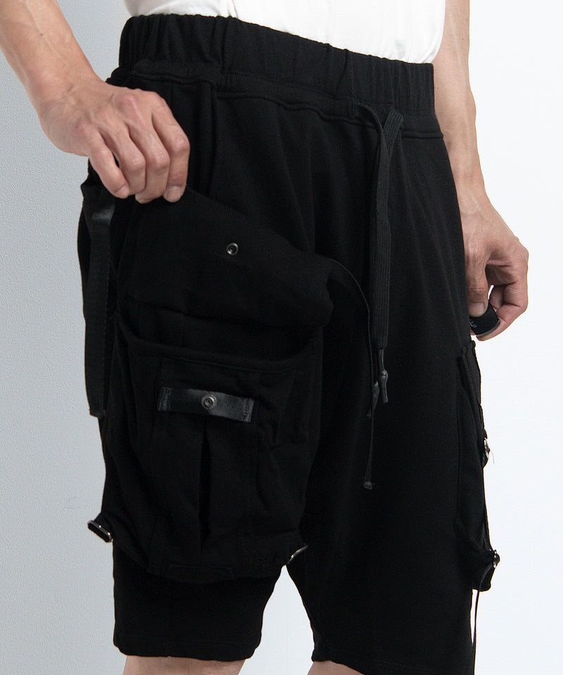 2401-PT06 Black Raven Shorts 05 Black