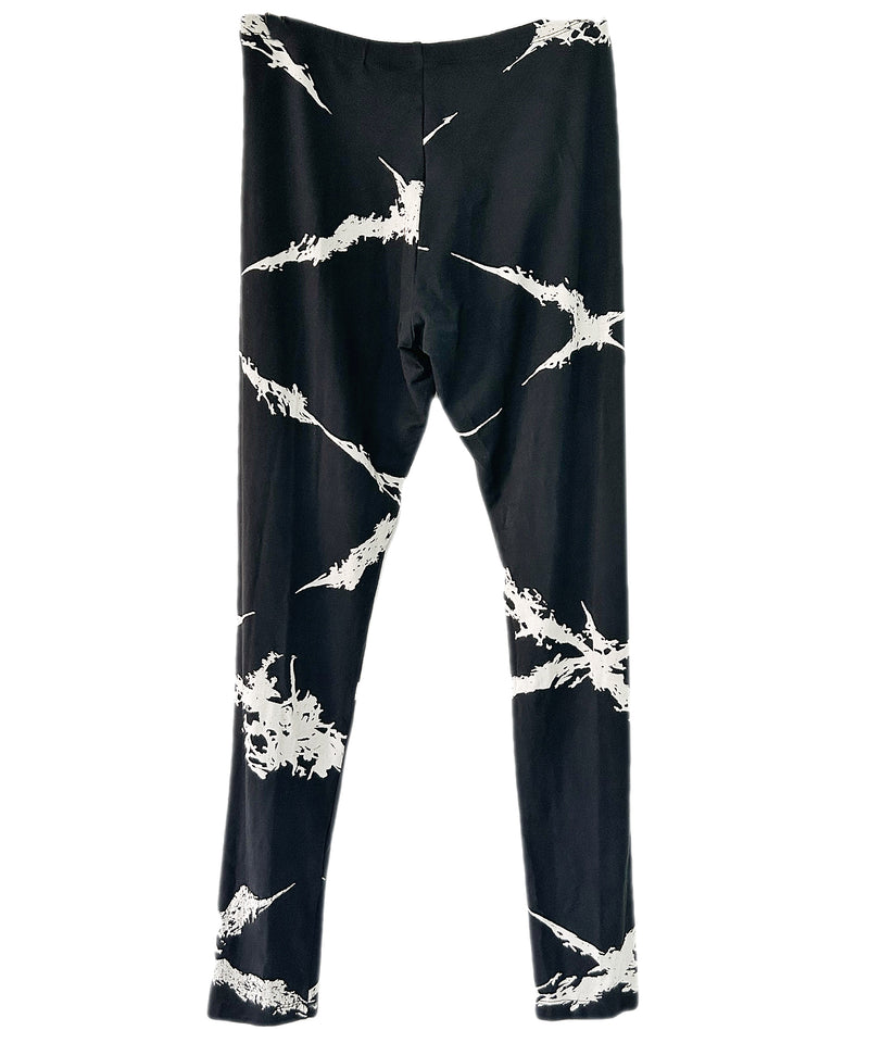 2402-PT12 Discharged Cross Leggings -Men's-