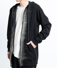 2501-TP05 Black Shadow Long Parka