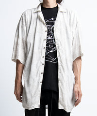 2401-SH02 Magnolia Crepe Rayon Lazy Shirt White