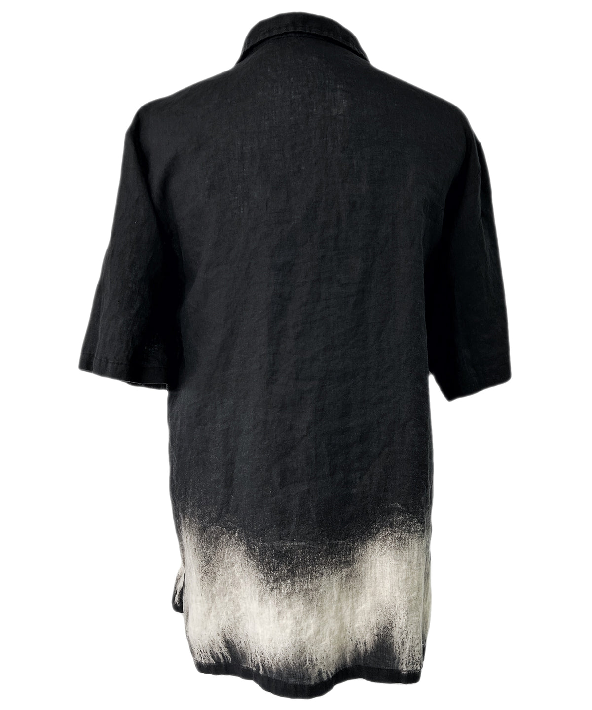 2401-SH06 Discharged Linen Slim Shirt