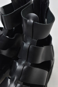 1801-BO02 Black Metal Sandal 08