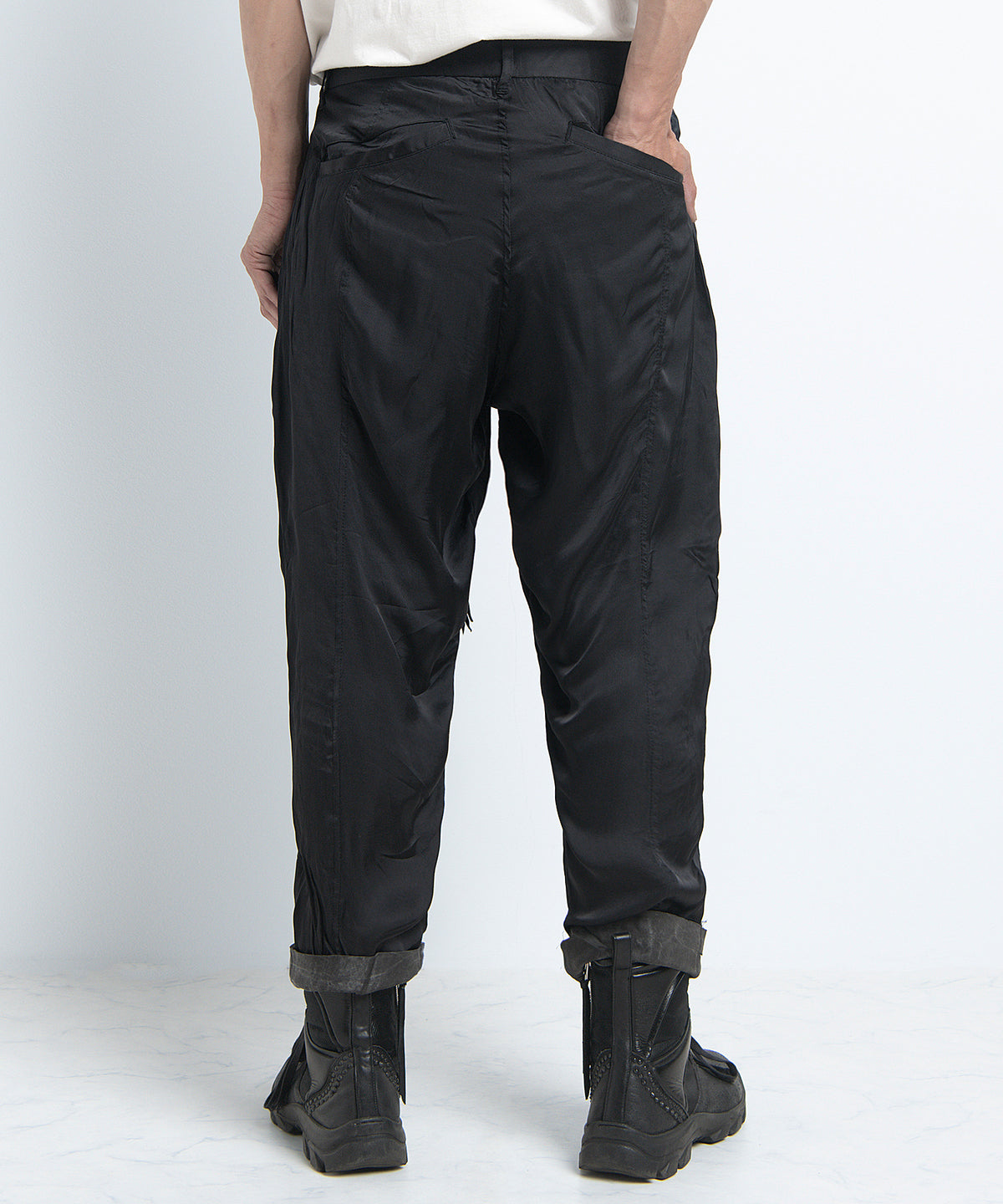 2401-PT07 Viscose Layered Pants